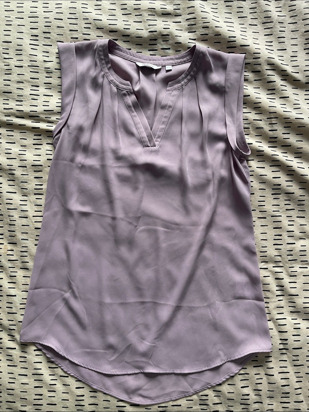 Reitmans Dusty Lavender Sleeveless V-Notch Camisole